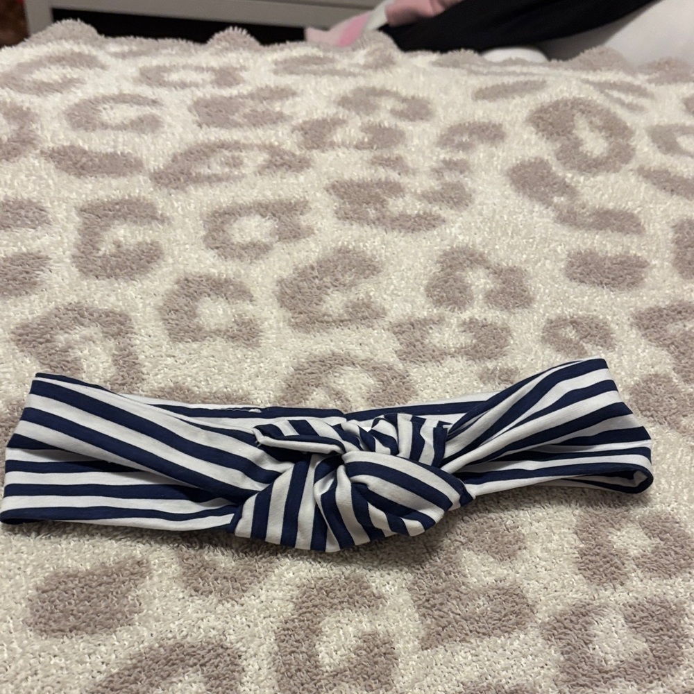 Striped headwrap